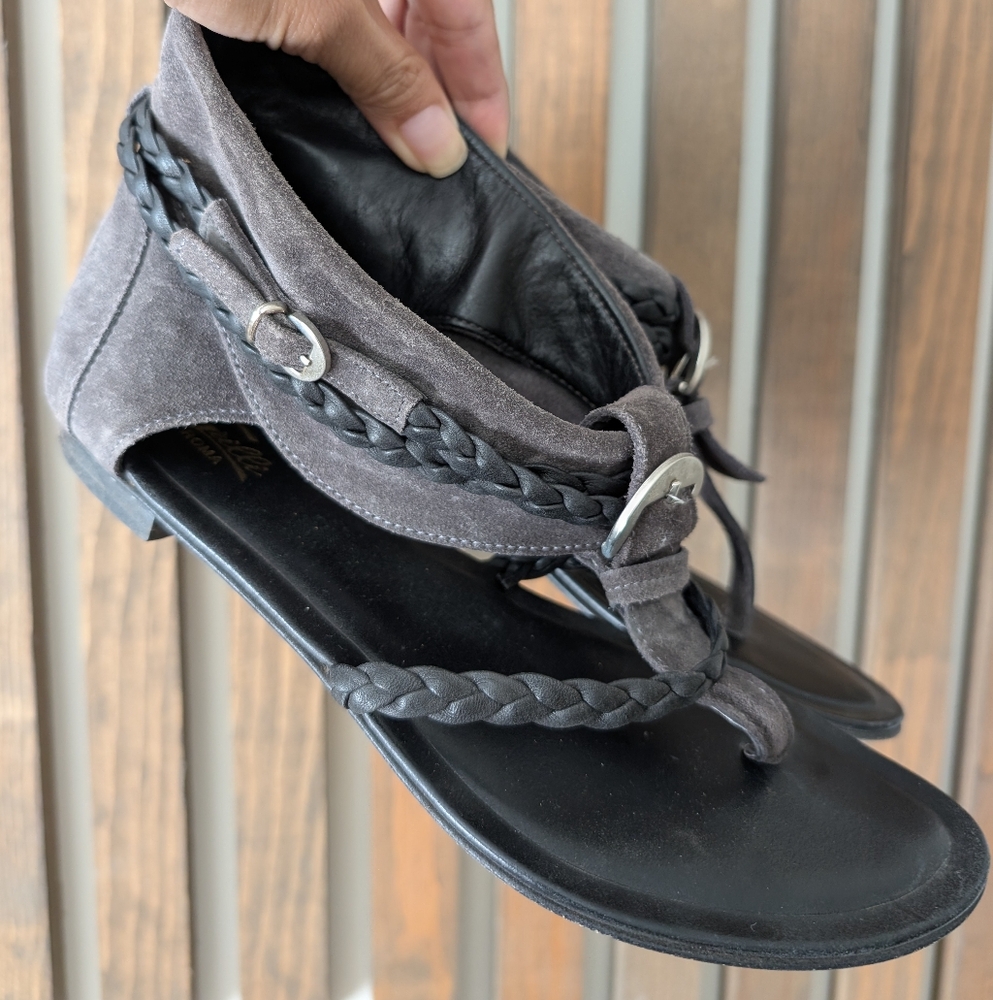 🇮🇹Roma Slouchy Leather Sandals - Size US7
